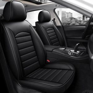 2 pièces Housses de siège Avant en Cuir PU pour Toyota avensis t25 t27 Camry C-HR Hilux Land Cruiser Prado 120 150 Prius (Tuhu Auto, neuf)