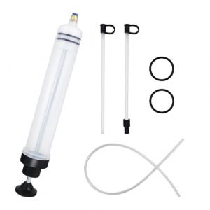 500 ml Seringue D'aspiration D'huile, Pompe &agrave; Huile Manuelle Seringue Huile avec Tuyau pi&egrave;ce &agrave; injecter Huile Boite de Vitesse, compatible avec les Huiles Moteur, de Frein et de Transmission (puiaxod, neuf)