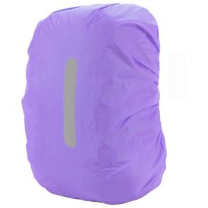 PINEPAN Housse de Pluie pour Sac à Dos d'école, imperméable et Anti-salissures avec réflecteurs Violet 100L (Pinepan, neuf)