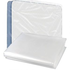Housse Matelas Housse de Protection en Plastique pour Matelas 120 x 240cm Étanche Housse Matelas Demenagement Contre Odeurs Sac Matelas Réutilisable pour Le Transport Déménagement Stockage (2) (BSTDAY, neuf)