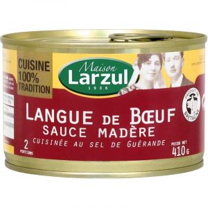 Délice de Boeuf Maison: Langue de Boeuf Larzul en Sauce Madère - 12 Unités de 410g Recette Maison, Sauce Gourmande, Prêt-à-Servir, É - Le Lot De 3 (Franc shopping, neuf)