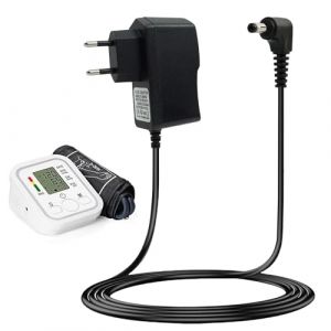 Alimentation 6V Chargeur Tensiometre Compatible avec Omron, X2/X2 Basic X3/6 Comfort, X4/7 Smart, M2 Basic, M3/M3 Comfort, M4, Intelli IT, M7 Intelli IT, hhp-cm01 M400/500/700, Adaptateur Secteur (TuGuangZhi, neuf)