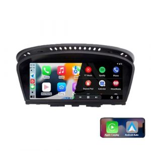 AUTOTOP 8.8 Pouces sans Fil Autoradio Carplay & Android Auto pour BMW 3/5/6 Série E60/E61/E63/E64/E90/E91/E92/E93 2003-2008 avec CIC System Radio multimédia Affichage de Voiture (BONROAD Car upgrade store, neuf)