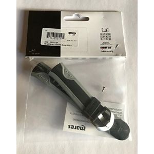 Mares SMART Bracelet en différentes couleurs de rechange pour ordinateur de plongée, noir/gris (spazioblu, neuf)