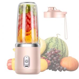 Blender Portable - Mixeur Blender | Chargement USB Mixeur Portable Batteur Appareil &Agrave; M&eacute;langer | Personal Fresh Juice Mixer | Multifonctionnel Batteur Milkshake Pour Smoothies Facile &Agrave; Nettoyer (weierqin, neuf)