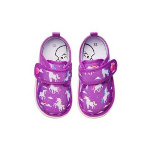 Dedoles Chaussons Homme Femme & Enfants Mousse M&eacute;moire Pantoufles beaucoup designs amusants Licorne Musique Teckel Amour Panda Cadeau, couleur: Violet, motif: Licorne de r&ecirc;ve, taille: 27 (Dedoles Official, neuf)