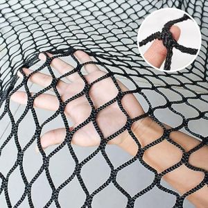 KACQIYT Filet Corde Filet Protection Filet Chat Enfant Escalier Balcon Securite Filet de Protection Filet Anti Chute sans Nœuds Filet de Protection pour Remorque Réseau Sportif Ball Stop Net (Happy zhang, neuf)