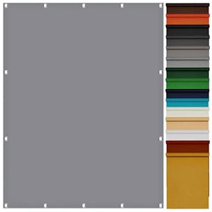 Voile D'ombrage Toile Rectangulaire étanche 1.8 x 3.4 m Résistant aux UV Pare Soleil Terrasse avec Corde Libre Facile À Plier pour La Couverture VéGéTale Serre Pergola, Gris Clair (LvLiangChenMiaoDianZiShangWuYouXianGongSi, neuf)