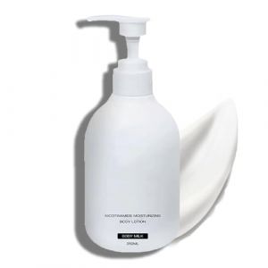 Lotion corporelle éclaircissante originale à la niacinamide - Lotion corporelle éclaircissante de Corée, hydratation intense pour les taches brunes et le teint terne, tous types de peau (1Pc) (rulanbaihuolingshouyouxiangongsi, neuf)