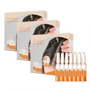 Sérum d'ampoule de cheveux pour la croissance des cheveux, renforcement du sérum pour les poils d'amincissement, Lotion de massage du cuir chevelu anti pour réparation endommagée (3pcs) (baodingdongrundianzishangwuyouxiangongsi, neuf)