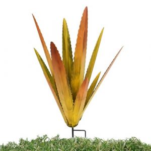 dzqad Tequila Sculpture Rustique - Metal Agave Plants, Art Décoration Statue Déco À La Maison, Piquets De Jardin, Rustique Plants D'agave Jardin en Métal, Yard Art Decoration, Décoration D'extérieur (dzqad, neuf)