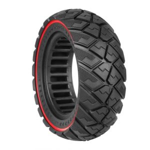 Prodrocam Pneu plein 9 x 3,0-5,5" pour scooter électrique Kukirin G2 Pro (nouvelle version) Pneu de rechange 9" en caoutchouc plein Honeycomb Solid Pneu avant/arrière (rouge-1 pièce) (Prodrocam, neuf)