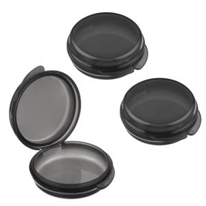 Gjinxi 3pcs petite boîte à pilules, mini pilule cas petit organisateur de pilule portable, ronde quotidienne Mini pilule organisateur pour sac à main de poche médecine pilules boîte rangement voyage (PromisingFuture, neuf)