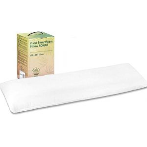 Traversin à Mémoire de Forme SOÑAR | Oreiller Cervical Ergonomique et Orthopédique | Mousse Viscoélastique | Hypoallergénique | Taie avec Aloe Vera | Parfait pour Taies de Traversin de 140 x 40 (Third of Life, neuf)