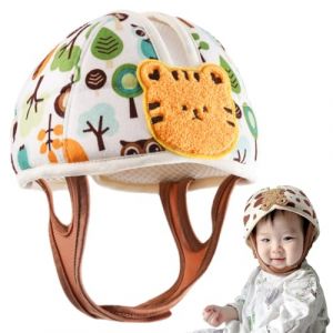 Surakey Casque Anti Chute Bebe, Casque Bebe Antichoc Protection, B&eacute;b&eacute; T&ecirc;te de Protection, Ajustable, Respirant, Chapeau S&eacute;curit&eacute; B&eacute;b&eacute; 0-3 Ans, pour Enfant Apprendre &Agrave; Ramper Et &Agrave; Marcher, #5 (Surakey, neuf)