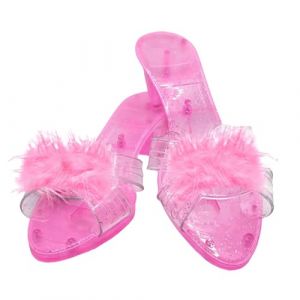 Chaussures Princesse Fille, Chaussures Talon Enfant Deguisement Princesse Fille Accessoires Pour 3+Ans, Sandales Antid&eacute;rapantes En Gel&eacute;e Parfaites Avec Paillettes Brillantes Pour Jouets De Jeu De R&ocirc;le (deyans, neuf)