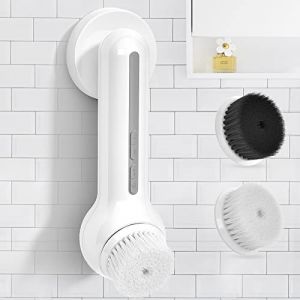 Brosse Nettoyante Visage Électrique,TOUCHBeauty Rotative Faciale Brosse Etanche avec 2 Têtes de Brosse Exfoliante, 6 Vitesses,Rechargeable,Soins Nettoyage en Profondeur, Exfoliant AG-1766 (TOUCHBeauty EU, neuf)