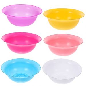 FOMIYES Lot De 6 Bassins En Plastique Pour Lavage Visage, Bac Shampooing Empilable Fonction Spa, Facile &agrave; Nettoyer, Pour Salons De Beaut&eacute; Et Usage Domestique (Family&Personal, neuf)