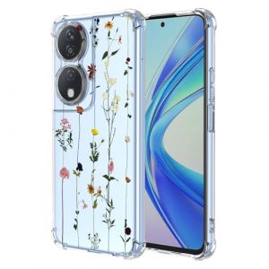 WBWONE Motif Imprimé Peint Coque pour Huawei Honor X7b / Honor 90 Smart Étui, Souple TPU Housse Etui de Protection en Silicone en Gel Antichoc Bumper Case Cover (A96) (Welldan, neuf)