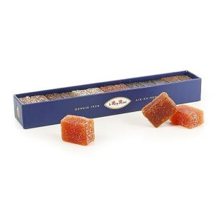 LE ROY RENÉ Epicerie Fine - Pâtes de fruits : (Lot de 4, 13 pâtes de fruits Assortiment Origine - Réglette 155g) (JoviMarket, neuf)