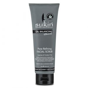 Sukin Oil Balancing + Charcoal Pore Refining Gommage 125ml (ChristopherParker, neuf)