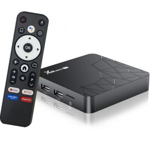 Android TV Box,X14 Mini Android 14.0 2Go RAM 16Go ROM RK3518 Quad-Core 64bit Cortex-A53 Mali 450 MP2 GPU Support 4K 3D 1080P 2.4/5.0GHz WiFi BT5.0 10/100M Ethernet DLNA HDMI 2.0 H.265 (PNN Tech, neuf)