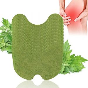 AOOWU Patch Anti Douleur Genou, 24Pcs Patch Chauffant, Patch Genoux Anti Douleur, Patch Moxibustion Auto-Chauffant, Patch Anti-Douleur en Absinthe, Patch de Chaleur pour Douleurs au Articulations (Aixhe, neuf)