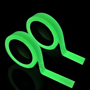 TSHAOUN 2 Volumes Ruban Autocollant Fluorescent, Imperm&eacute;able &agrave; l'eau Ruban Fluorescent Autocollant, Ruban Adh&eacute;sif Phosphorescent de S&eacute;curit&eacute;, pour d&eacute;corer la sc&egrave;ne, le garage, les escaliers (beifengdianziEU, neuf)