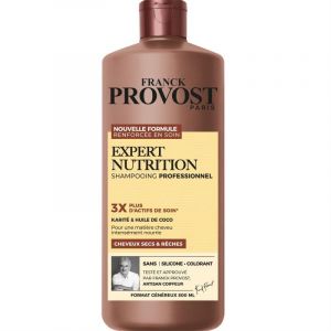 Shampooing Expert Nutrition Pour Cheveux Secs & R&ecirc;ches Franck Provost - Professionnel Hydratant Intense - 500ml - Le Lot De 3 (Franc shopping, neuf)