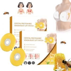 Moondor Royal Jelly Lot de 2 bo&icirc;tes de patchs d'am&eacute;lioration de la poitrine en gel&eacute;e royale naturelle Moondor (ZHENGQILINRAN, neuf)