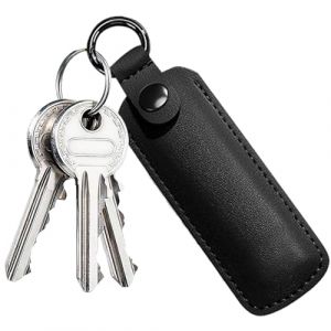 Étui pour clé USB | Support de clé USB anti-perte – Étui de rangement en cuir, étui de protection, petit, utilisations multiples avec porte-clés pour clé USB, propriétaires de voiture (dxuilra, neuf)