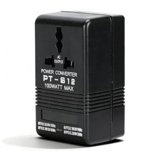 Transformateur Convertisseur De Tension, 100v-120v &agrave; 220v-240v 100w Adaptateur Universel De Voyage Adaptateur Prise, Abaissant/&eacute;l&eacute;vateur Convertisseur De Puissance Tension De Transformateur (Candeon, neuf)