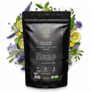 Matsue Tea - Feuille de Provence - Infusion en vrac - Romarin, Thym & Citron - Qualit&eacute; Premium - Plantes Aromatiques R&eacute;colt&eacute;es &agrave; la Main - 250 g (MATSUE TEA, neuf)
