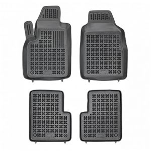 MOTOS Tapis de voiture en caoutchouc pour Fiat 500 depuis 2007 Am&eacute;liorez votre confort de voyage avec le tapis antid&eacute;rapant pour voiture - tapis de sol pour voiture tous temps, protection contre les s (MOTOS EU, neuf)
