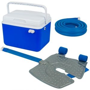 Poche de Glace Genou Cryo Machine 6 Litres, Poche de Froid Reutilisable, Cryo Jambe Poche de Glace Cheville Anti-Fuite Améliorée, Compresse Froid Machine pour Genou, Cheville, Épaules, Dos (Lrbsule, neuf)