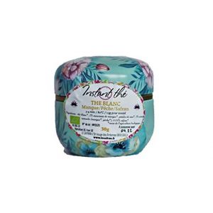 Thé blanc Mangue-Pêche-Safran, 30g, Certifié BIO, Vrac, 20 tasses (LE SAFRAN, neuf)