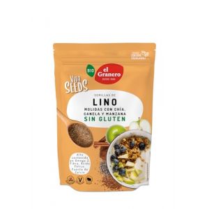 ELGRANERO VITASEEDS semillas lino chia manzana &ndash; s&rsquo;int&egrave;gre facilement dans une routine de tous les jours, soin con&ccedil;u pour une utilisation r&eacute;guli&egrave;re, poids 200 g et facilite la prise en charge de votre (Tufarmaciadirecta, neuf)