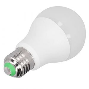 Aumotop Ampoules &agrave; D&eacute;tecteur de Mouvement, Ampoule LED E27 PIR D&eacute;tecteur de Mouvement Blanc Froid pour Couloir Chambre Escalier Couloir 85-265V (Lumi&egrave;re blanche pure 6 000 &agrave; 6 500 K) (LJYSD, neuf)