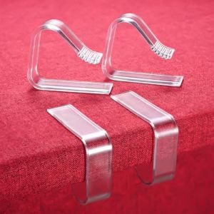 Reroon Lot de 24 pinces pour nappe de table, pinces r&eacute;sistantes au vent pour nappe de table ext&eacute;rieure, pinces pour nappe de pique-nique pour table, pinces antid&eacute;rapantes pour couverture de table (MIUSISI, neuf)