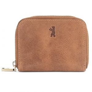 Berliner Bags Braga Petit Portefeuille en Cuir avec Protection RFID, Porte-Monnaie Compact pour Femme et Homme, Id&eacute;al pour Les Cartes, la Monnaie et Les Billets, Livr&eacute; en Coffret Cadeau &ndash; Marron (Berliner Bags, neuf)