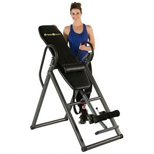 Fitness Reality 790 XLT Table d'inversion avec coussins de dos, pour personnes de grande taille jusqu'à 1,98 m, poids maximum utilisateur 136 kg, inversion verticale complète jusqu'à 180 degrés (NetFit Europe, neuf)