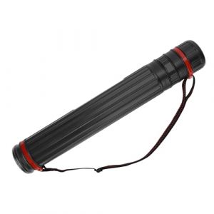 DEWEL Tube de Transport T&eacute;lescopique pour Poster A1 (45-75 cm), 6cm, Tube &agrave; Dessin Plastique avec Bandouli&egrave;re, Rouleau &agrave; Poster pour Affiches et Papier， Photos et Documents, 1 Pi&egrave;ce (cathybaobao, neuf)