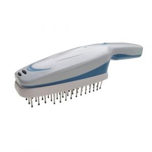 Peigne &eacute;lectrique pour animaux de compagnie, brosse de bain ionique pour animaux compagnie pour chiens, peigne &eacute;lectrique, brosse nettoyage, toilettage pour un usage quotidien (GloFleur, neuf)