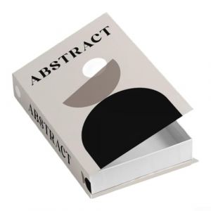 Bo&icirc;te de rangement d&eacute;corative en forme de faux livre avec compartiment, ornement de faux livre pour la maison ou le bureau, rangement secret pour t&eacute;l&eacute;commandes, papeterie (FH-25) (Pinshunmall, neuf)