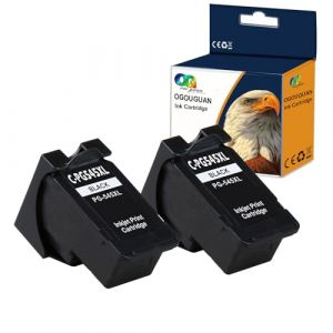 Caidi PG-545 CL-546XL Cartouches d'encre Remplacement pour Canon 545 546 XL pour Pixma MX495 TR4550 TR4551 TS3150 TS3151 MG2450 MG2500 MG2950 MG2550S MG2555S MG3050 (2 Noir) (ZHU HAI LICAI Electronic Technology Co., Ltd, neuf)