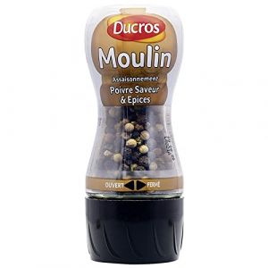 Ducros Moulin Assaisonnement Poivre Saveur & Épices 30g (lot de 3 (AbcMarket, neuf)