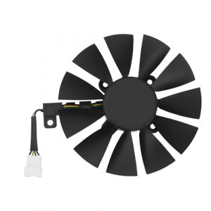 OTOTEC Ventilateur de refroidissement pour cartes graphiques PLD09210S12HH compatible avec ASUS STRIX R9 390X 390 RX480 GTX 980Ti 1060 1070 1080 Carte graphique 12 V/0,4 A (Flashice, neuf)