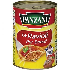 Panzani Le Ravioli Pur Boeuf 400g (lot de 12) (B.L.K, neuf)