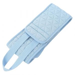 Beatifufu Serviette De Bain Longue Exfoliante Textile Épais Double Face Pour Douche Et Massage Résistant Et Souple Avec Lanière Adaptée Pour Exfoliation Corporelle Et Circulation Sanguine (Camprilli, neuf)