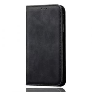 SEAHAI Cuir Coque pour Honor X6b, Très Mince Étui Portefeuille [Blocage RFID] [Fentes pour Cartes] Antichoc PU Housse Protection Flip Case - Noir (Liner-EU, neuf)